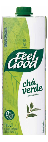 Chá Verde Com Limão Feel Good 1l Liquido Unidade Feel Good