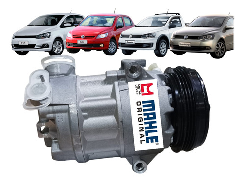 Compressor Ar 12v Vw Polo Confortline Flex 1.6 8v 2011 2012