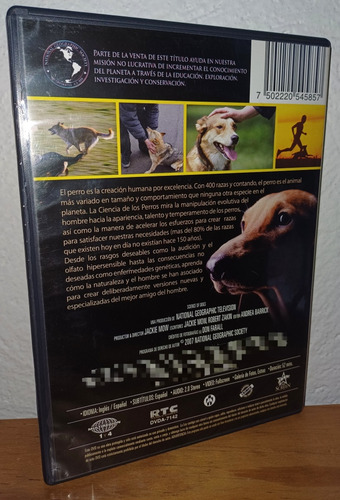 Dvd La Ciencia De Los Perros National Geographic (Usado)