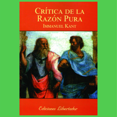 Crítica De La Razón Pura Immanuel Kant Libro Nuevo