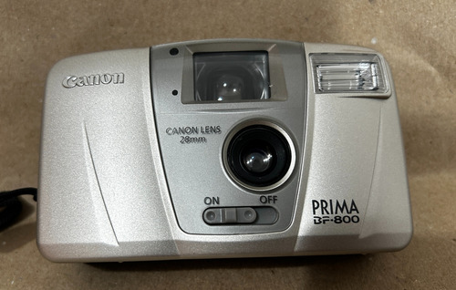Camera Canon Prima Bf-800 Analogica Filme Prateado (Usado)