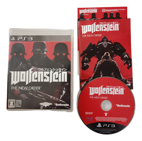 Wolfenstein The New Orden Japonés Para Ps3 Completo 