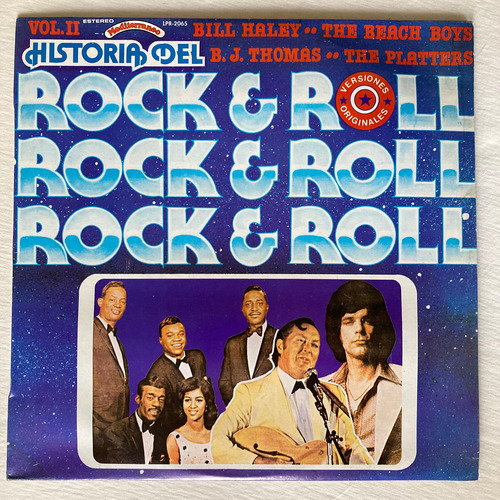 Various / Historia Del Rock & Roll V.2 Lp Vinilo 1982 Mx (Usado)
