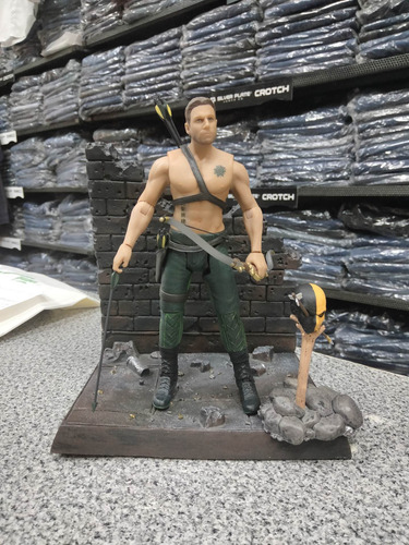 Dc Collectibles, Arrow, Stephen Amell, Con Tótem!! (Usado)