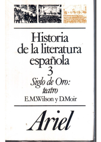  Libro Historia De La Literatura Española 3 Siglo De Oro