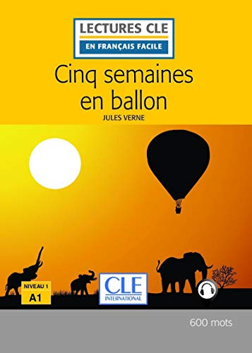 Libro Cinq Cemaines En Ballon - Livre - Nivaeu 1/a1 - 2º Edi