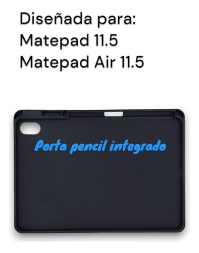 Funda Para Huawei Matepad 11.5 (2023) Btk-w00 Btk-w09 Negro