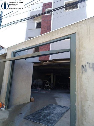 Imagem 1 de 10 de Linda Cobertura Com 2 Dormitórios, 1 Suite E 1 Vaga Na Vila Alto Sto André - 1538