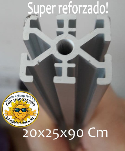 Perfil Aluminio 2025 Impresoras 3d, Cnc, Estructuras, 520741