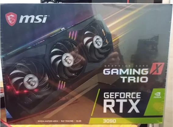 Placa De Video Msi Rtx 3090 Gaming X 24g Cerrada C/garantía