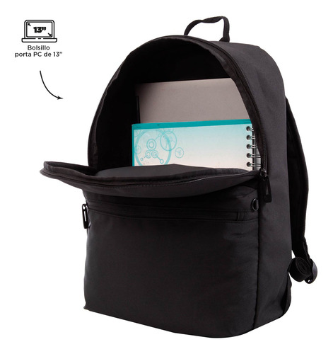 Mochila Universitaria Dragonar 2.0 Notebook 13 Mujer Totto