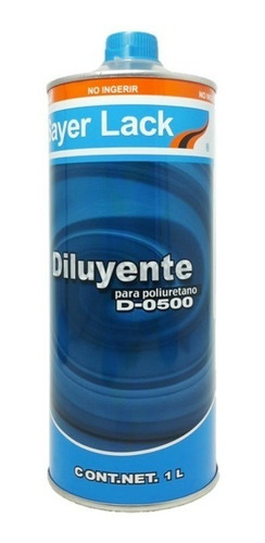 Diluyente Para Poliuretano Y Barniz 1 Litro Sayer D-0500.30