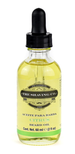 Aceite Para Barba The Shaving Co. Citrus 60ml