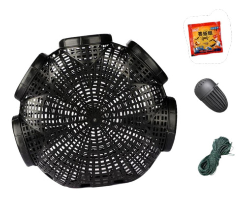 Cangrejo Catching Net Accesorios De Pesca Canasta 5 Agujeros