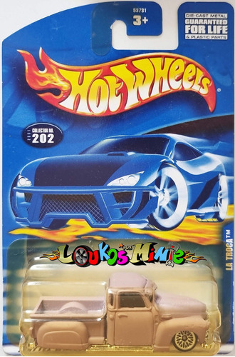 Hot Wheels La Troca 2001 Nr 202 Original Mattel Lacrado