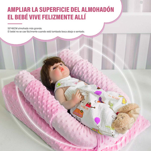 Cojin Antireflujo Colchón Anti Reflujo Bebé Cuna Soporte