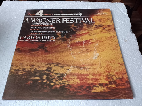 Lp - A Wagner Festival Carlos Paita New Philarmonica  (a3)
