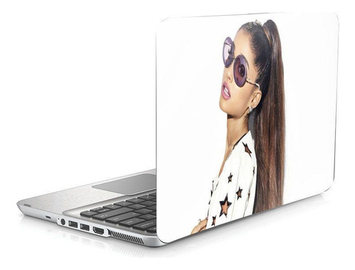Skin Adesivo Protetor Para Notebook 14 Wide Ariana Grande D1