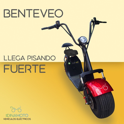 Moto Eléctrica Ruedas Anchas Dinamoto Benteveo