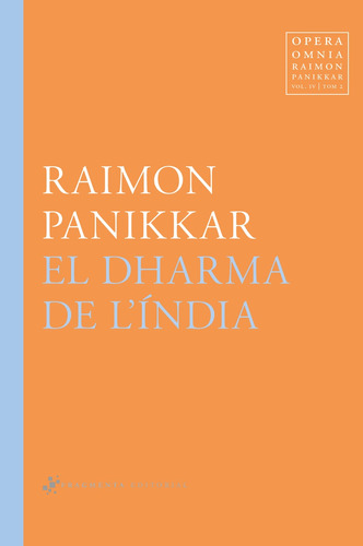 Libro El Dharma De L'índia