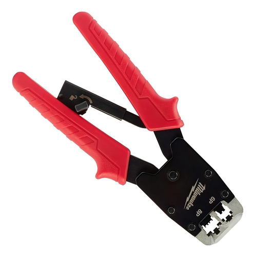 Pinza Crimpadora Terminales Rj11 Y Rj45 Milwaukee 48223075