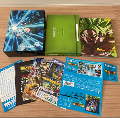 Dragon Ball Super Broly Pelicula Edicion Japon Blu-ray + Dvd