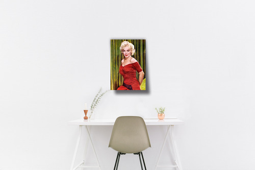 Lienzo Tela Canvas Poster Marilyn Monroe En Pose 1952 50x75