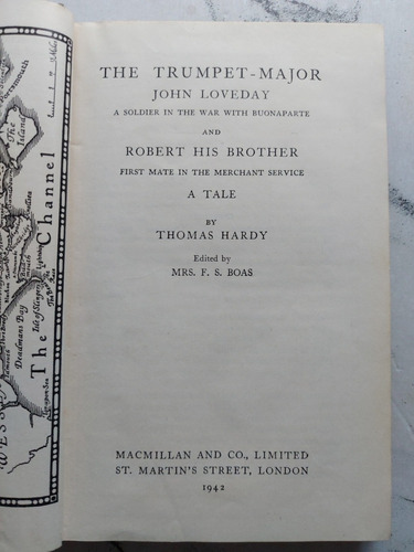 Libro The Trumpet Mayor John Loveday. Thomas Hardy. 52814