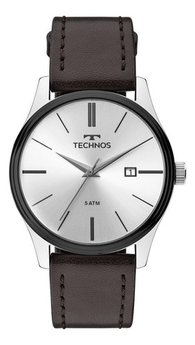 Relógio Masculino Technos Classic Steel Prateado 2115mpp/1k