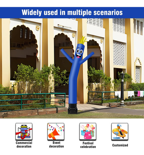 7ft Tall Inflatable Tube Man Wacky Wavy Dancing Guy With ...