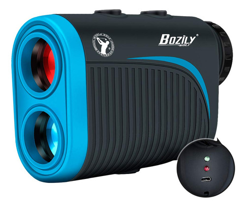 Bozily Telemetro Golf Pendiente 6x Recargable + Prismatico