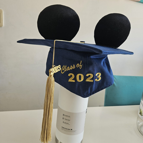 Gorro Birrete Egresados 2023 Disney Original Impecable