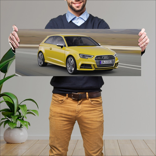 Cuadro 30x80cm Auto 2016 Audi S3 42426 202