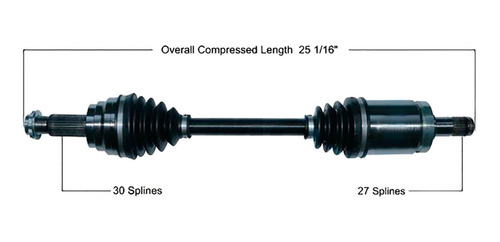 Flecha Homocinética Bmw X6 2008-2012 L6 3.0