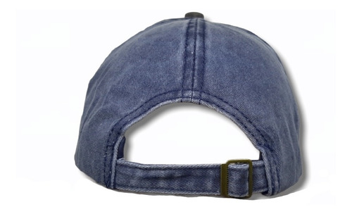 Imagen 2 de 2 de Gorra Estrella Authentic Regulable Jean Vintage Estampada Tr
