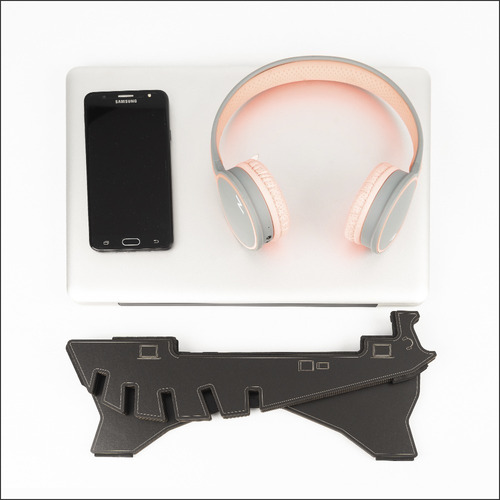 Imagen 10 de 10 de Soporte Regulable Notebook Celular Tablet Auricular Multifun