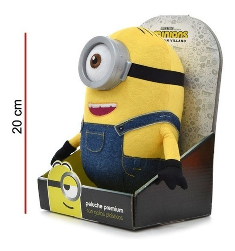 Peluche Minions Con Frases Y Sonido 20 Cm