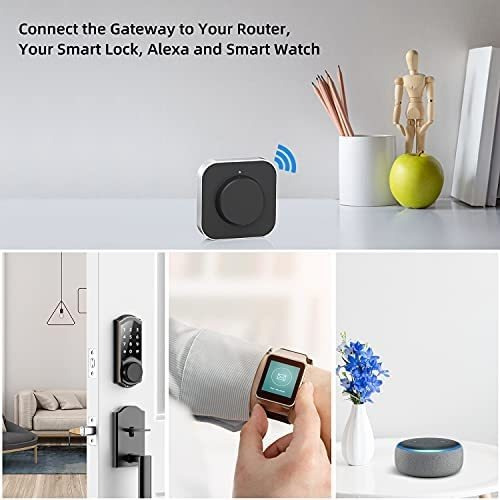 Puerta De Enlace Wifi Inteligente Smonet, Entrada Bluetooth