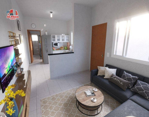 Imagem 11 de 14 de Casa Com 2 Dormitórios À Venda, 67 M² Por R$ 230.000 - Itaguaí - Mongaguá/sp - Ca5392