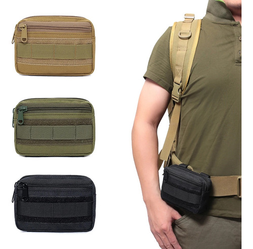 Bolsa Táctica Molle Edc Para Herramientas, Cinturón, Riñoner