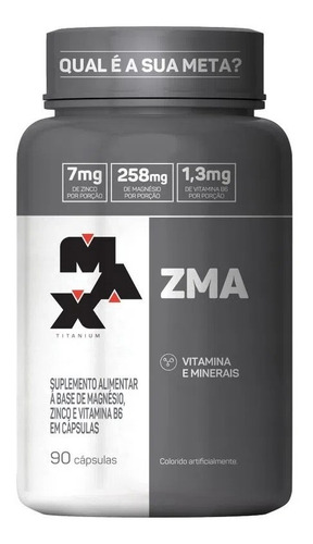 Zma 90 Caps - Max Titanium