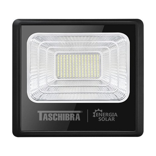 Refletor Solar Led Tr Sun 100w 6500k Com Controle Taschibra