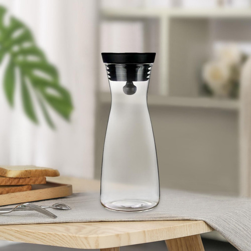 Jarra De Agua Fría Y Caliente, Jarra Para Bebidas, Vidrio