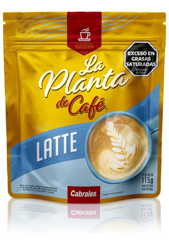 Cafe La Planta De Cafe Cappuccino Latte Cabrales Chico