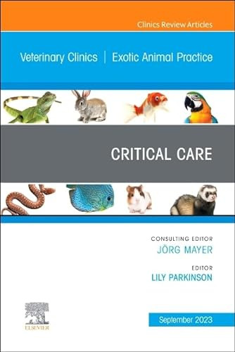 Critical Care Issue Veterinary Clinics North America - Parki