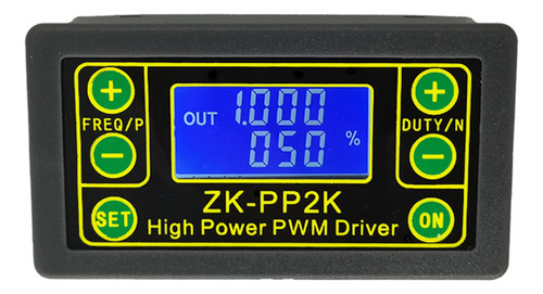 Controlador De Velocidad Motor Pwm 150w Led Regulador 1hz-15