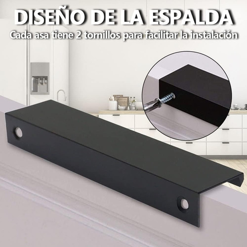 Applicable To: 15 Cm Jaladera Oculta Perfil L Para Cajon