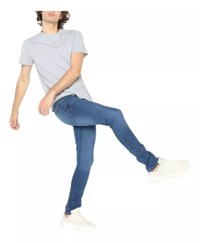 Jeans Skinny Rewind Hombre