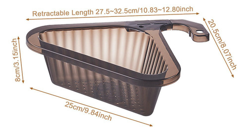 . Cesta De Drenaje Swan For Fregadero De Cocina Triangular