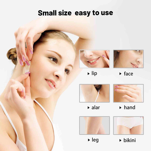 Almohadillas Depilatorias Pequeñas Para Rostro, Dedos De Man